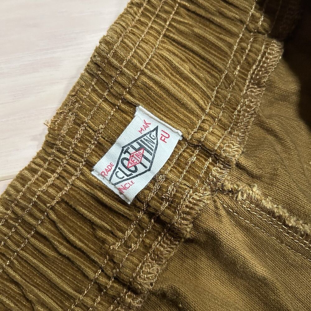 Maden Clothing Uncle Fu Corduroy Trousers In Brown Men’s 31-33 Waist - Picture 3 of 6